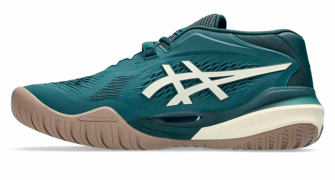 Asics Gel-Resolution X Saxon Green/Birch Men's tennis shoes