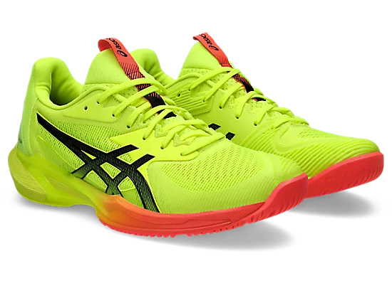 Asics Solution Speed FF 3 Paris Men's Tennis Shoe Safety Yellow/Black