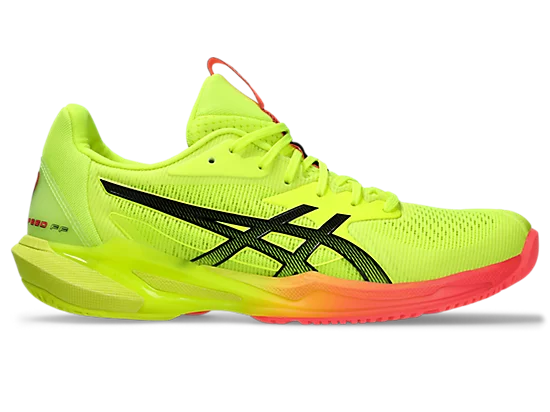 ASICS SOLUTION Speed FF 3 PARIS 7 Safety Yellow Black