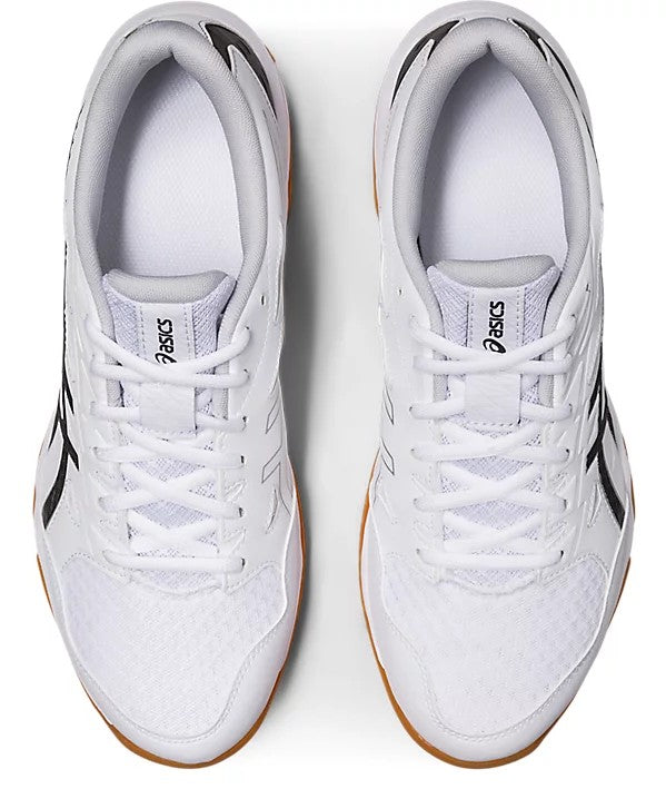 Asics Gel-Rocket 11 White/Silver Court Shoe