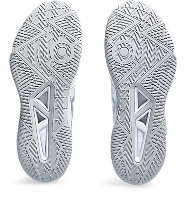 Asics Gel-Tactic 12 Blanc/Argent Chaussures de court