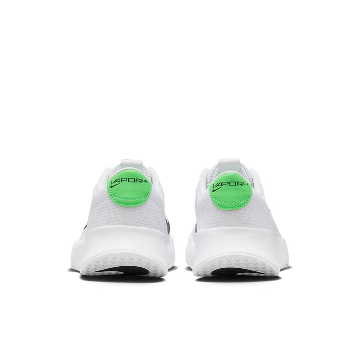 Nike Vapor Lite 2 HC Tennis Women's Shoes White/Black Poison Green