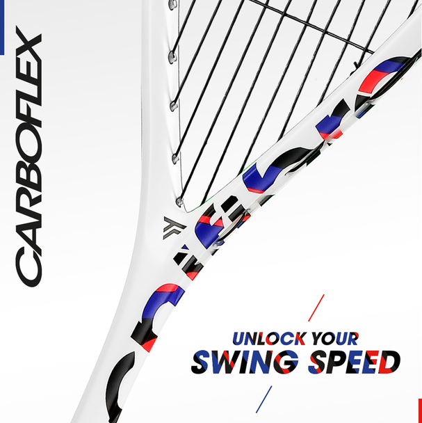 Tecnifibre Carboflex X-Top v2 125 Squash Racquet - Sports Virtuoso