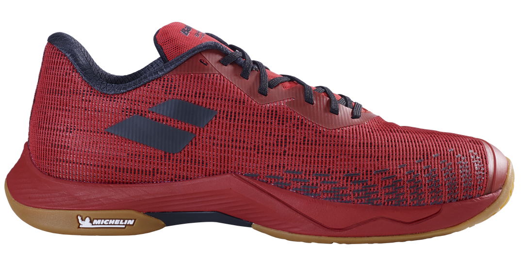 Babolat Shadow Spirit 2 Black/Poppy Red Men's Court Shoe