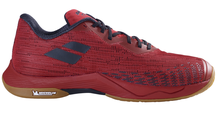 Babolat Shadow Spirit 2 Black/Poppy Red Men's Court Shoe