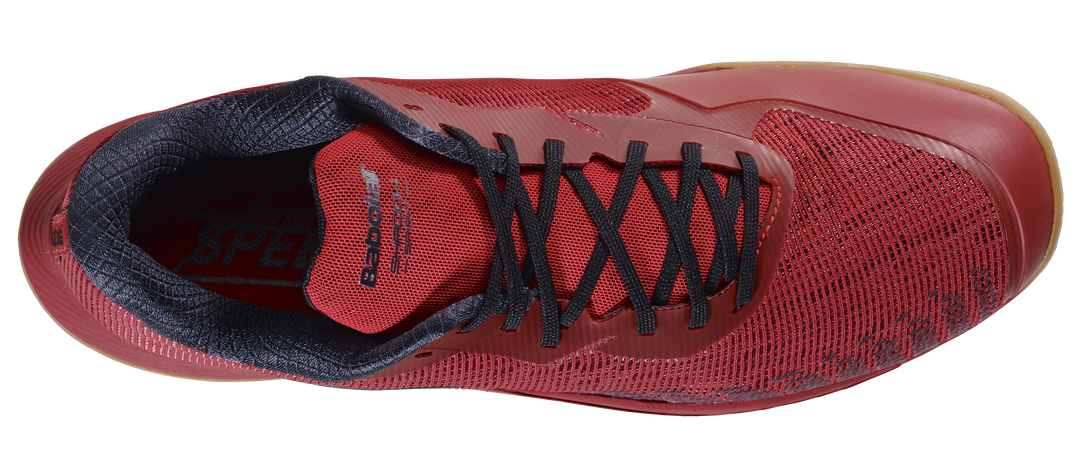 Babolat Shadow Spirit 2 Black/Poppy Red Men's Court Shoe