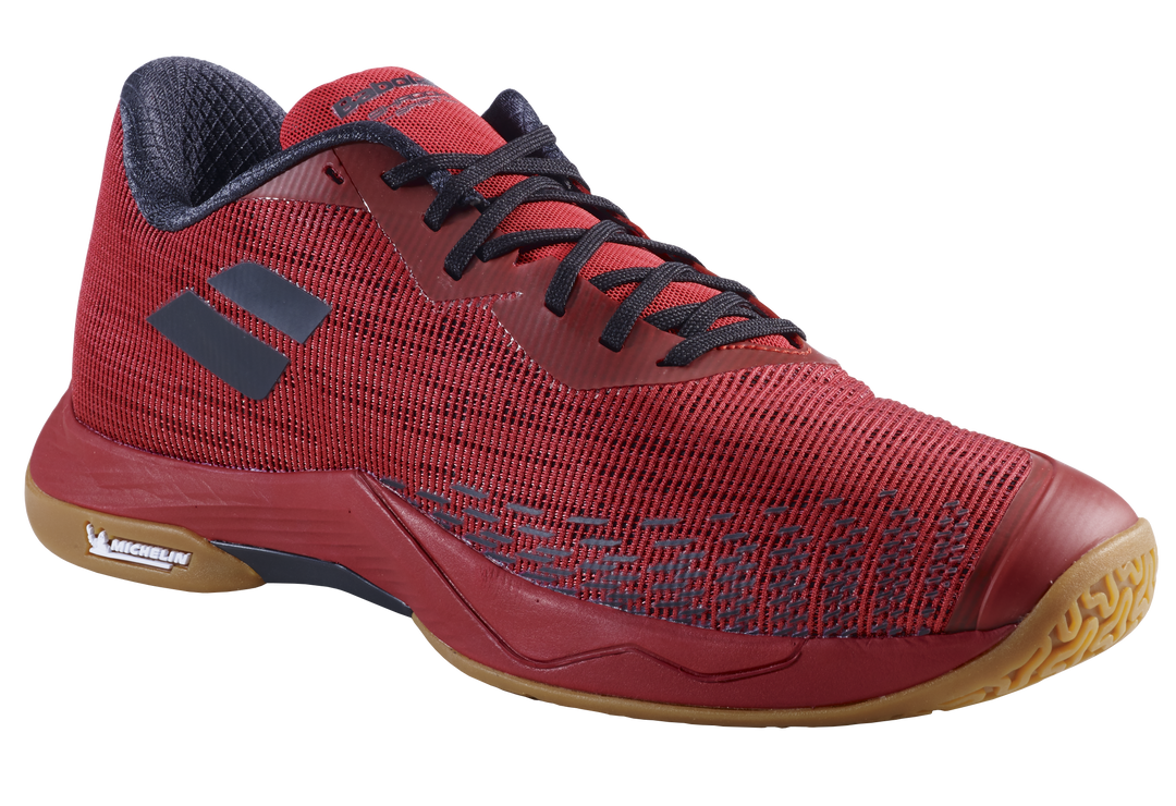 Babolat Shadow Spirit 2 Black/Poppy Red Men's Court Shoe