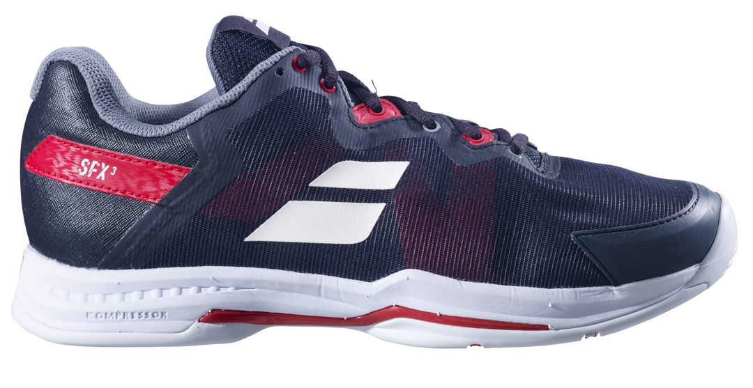 Babolat SFX3 All Court Men's Black/Poppy Red Tennis Shoe