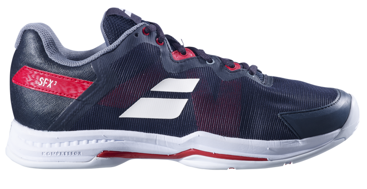Babolat SFX3 All Court Men's Black/Poppy Red Tennis Shoe
