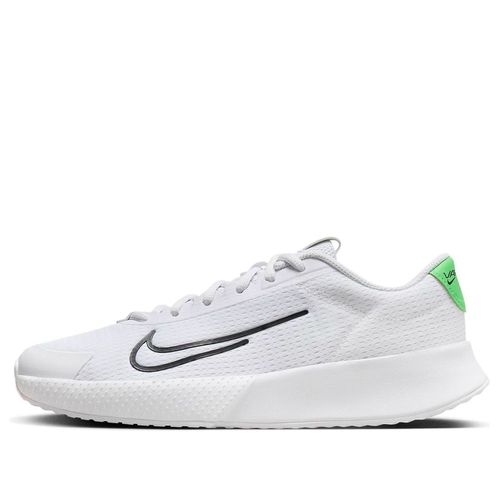 Nike Vapor Lite 2 HC Tennis Women's Shoes White/Black Poison Green