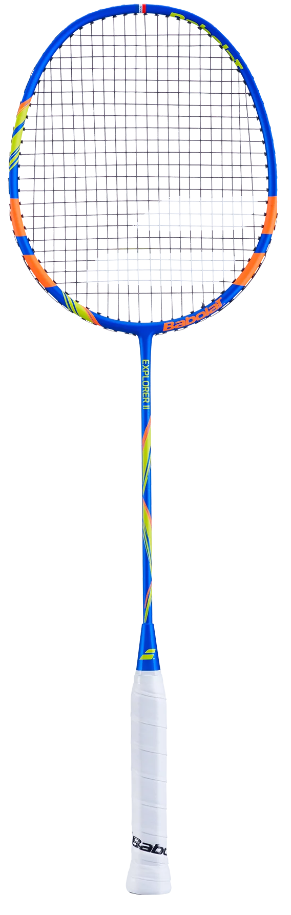Babolat Explorer II Blue-Orange Badminton Racquet Strung