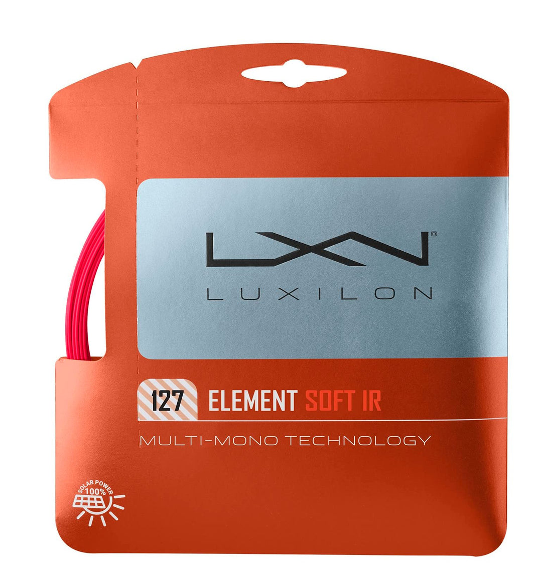 Luxilon Element 127 Soft Ir Tennis 12M cut length String Set