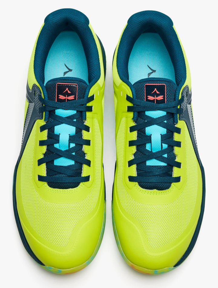 Kanso Dragonfly 2 Men's Court Shoe Yellow-Blue