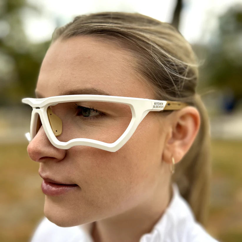 Kitchen Blockers Pickleball Eyeguards Protective Eyewear Lens less Glasses