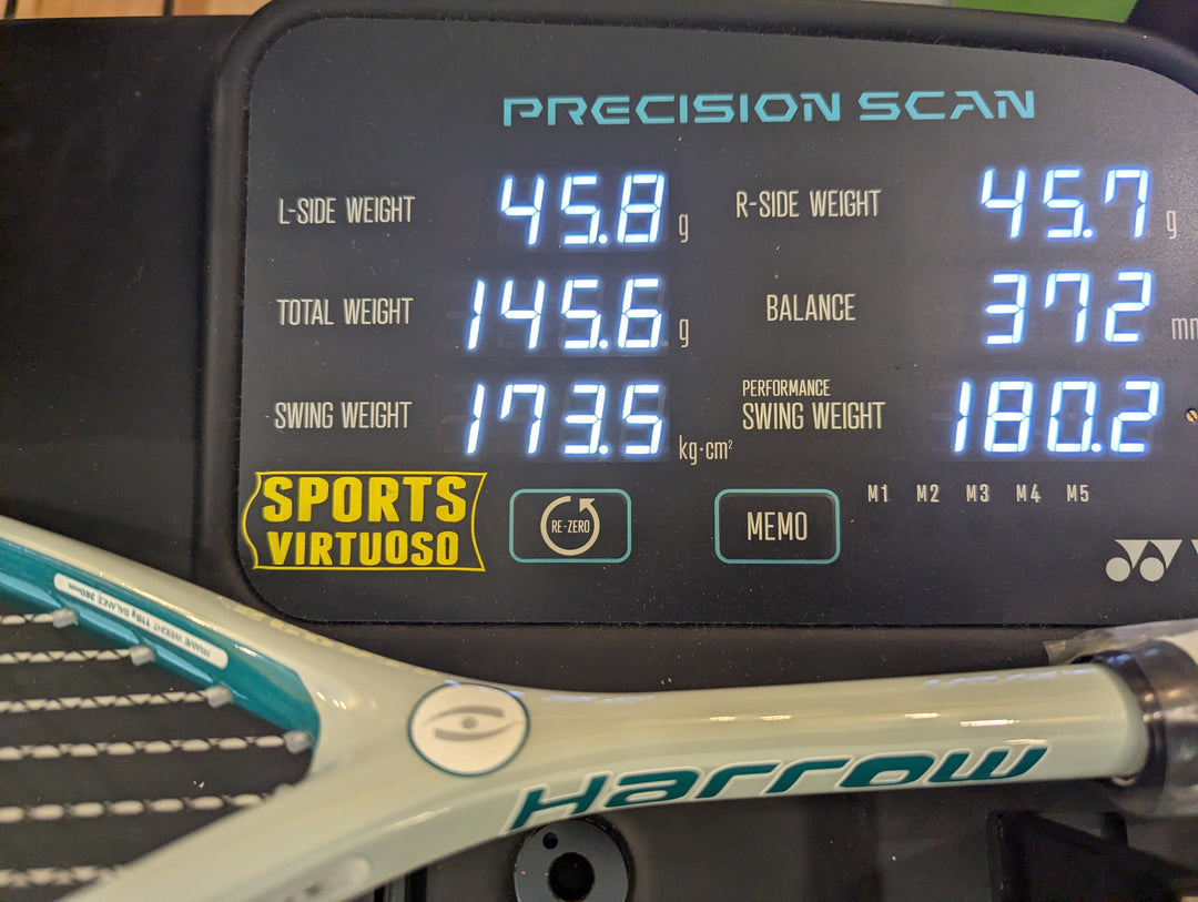 Harrow Response 115 Squash Racquet Silver/Green