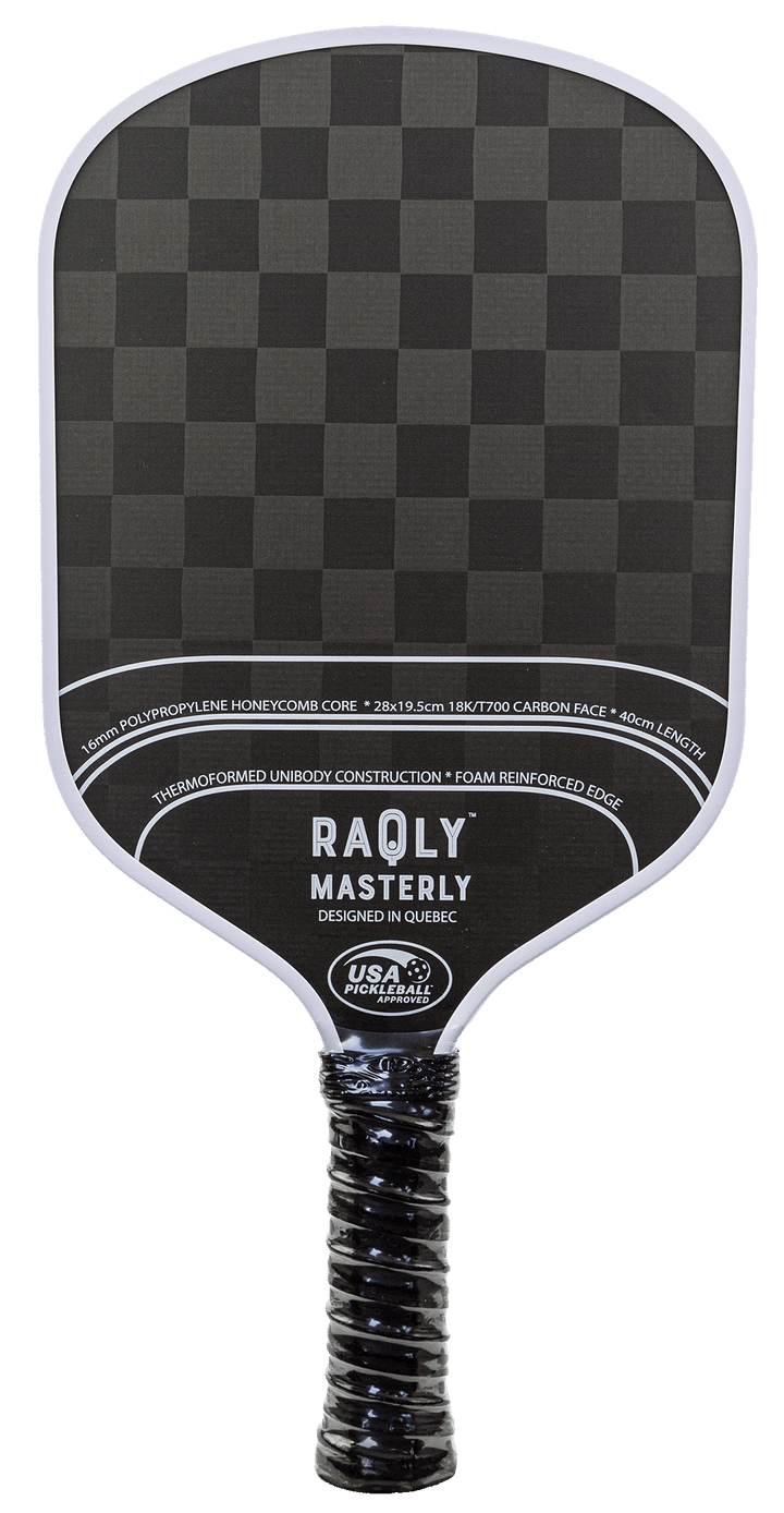 RAQLY Masterly 18K T700 Carbon Pickleball Paddle