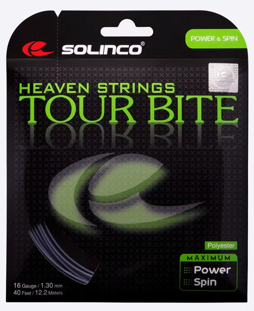 Solinco Tour Bite 16Lg 125 Tennis 12M String Set