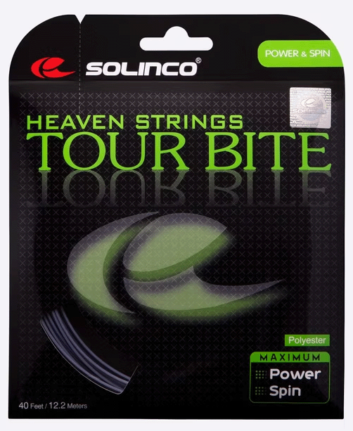 Solinco Tour Bite 17g 120 Tennis 12M String Set