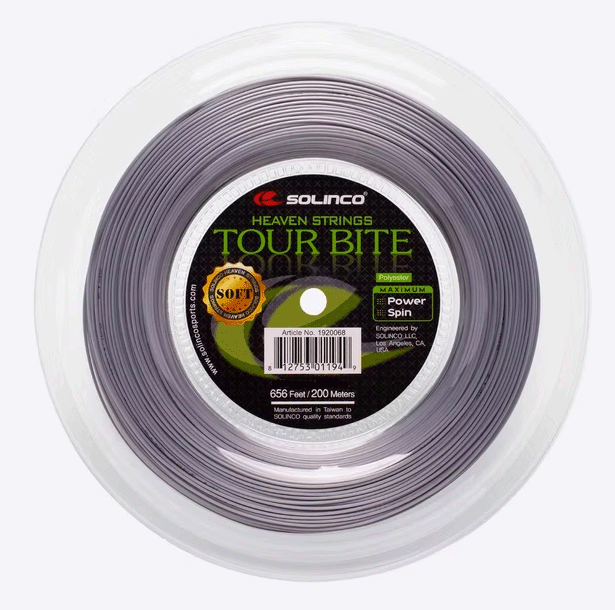 Solinco Tour Bite Soft 17g 120 Tennis 200M String Reel