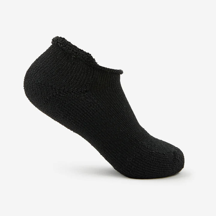 Thorlos Unisex XJ Maximum Cushion Running Crew Socks White & Navy Size X-Large - View #11