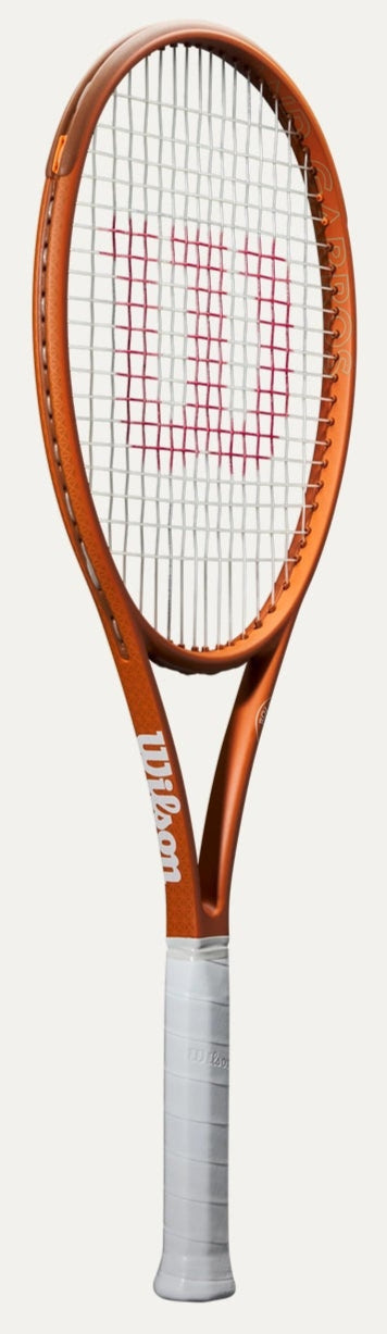 Wilson Blade 98 16x19 V9 2025 Roland-Garros Tennis Racket Unstrung Wilson Blade 98 16x19 V9 2025 Roland-Garros Tennis Racket Unstrung