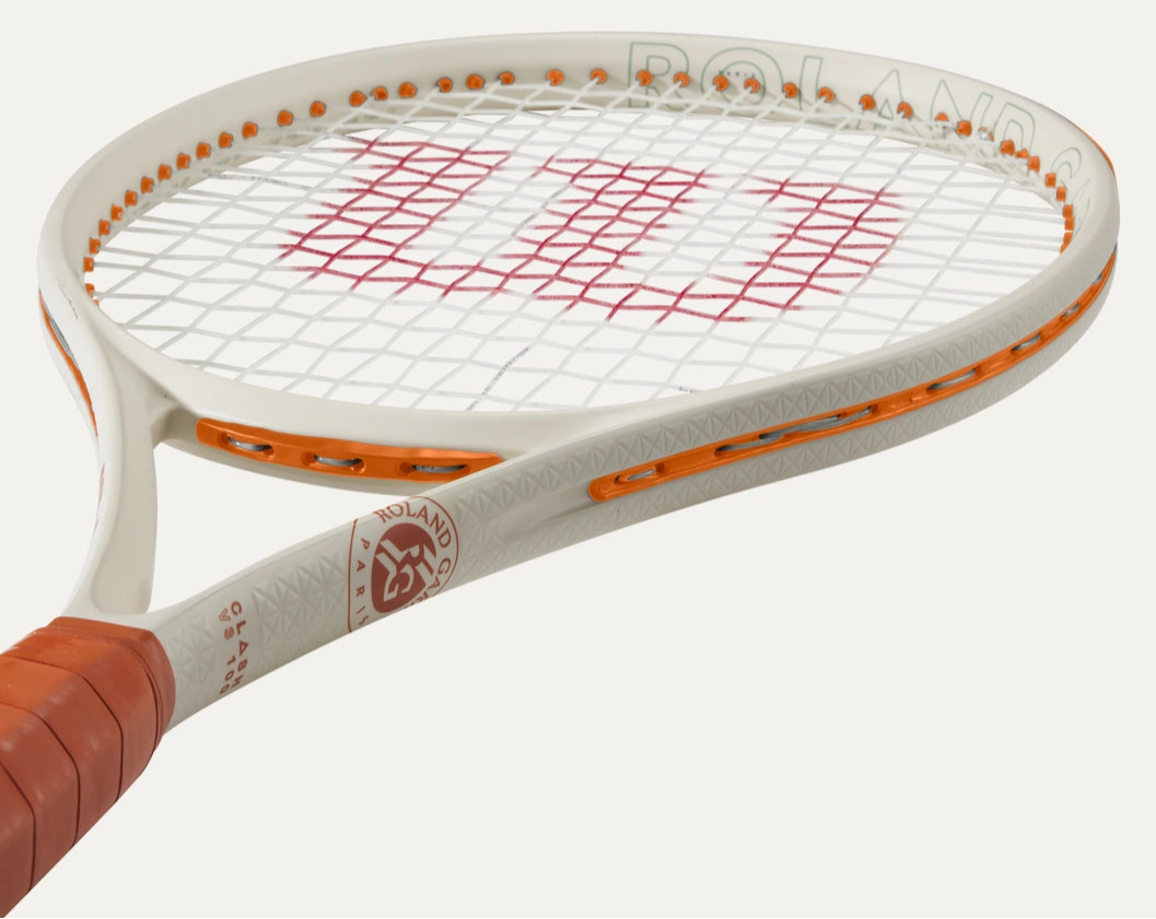 WILSON CLASH 100 V3.0 Roland Garros Tennis Racquet Unstrung