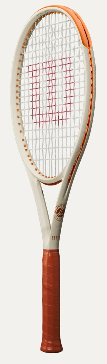 WILSON CLASH 100 V3.0 Roland Garros Tennis Racquet Unstrung