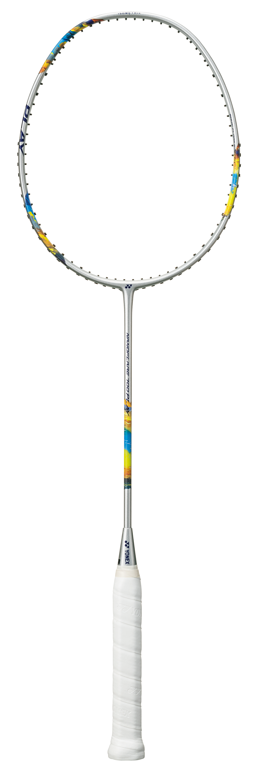 Yonex NANOFLARE 700 PLAY 4U Badminton Racket G5-Silver-Sky-Blue
