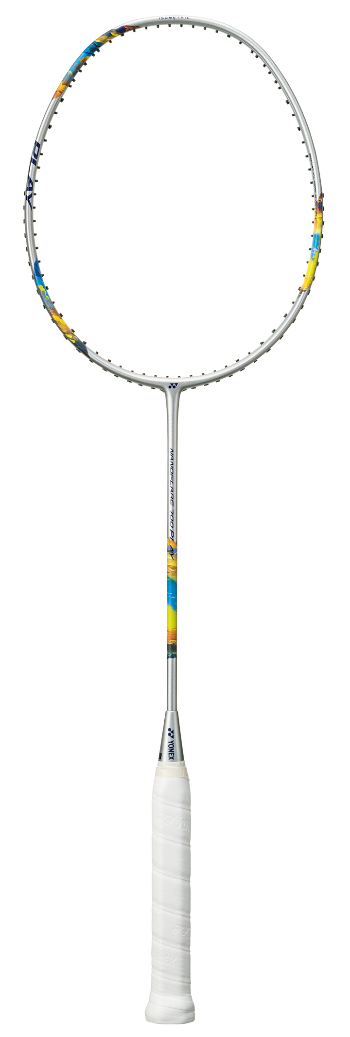 Yonex NANOFLARE 700 PLAY 4U Badminton Racket G5-Silver-Sky-Blue