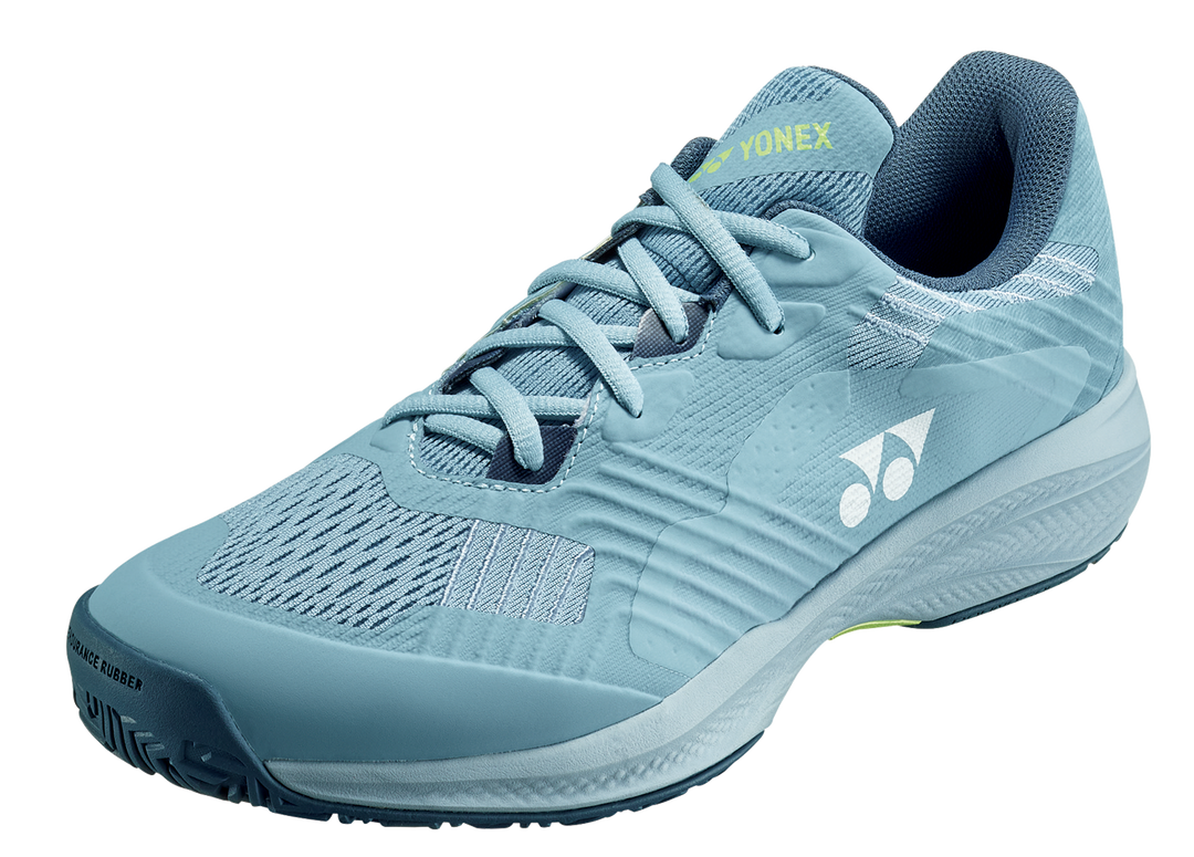 Chaussure de tennis pour tous les terrains Yonex Power Cushion Sonicage 4 Wide pour homme Bleu grisâtre