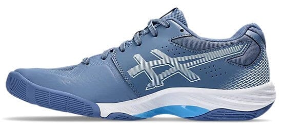 Asics Blade FF Men's Court Shoe Denim Blue/Lime Burst Men's Court Shoes Asics