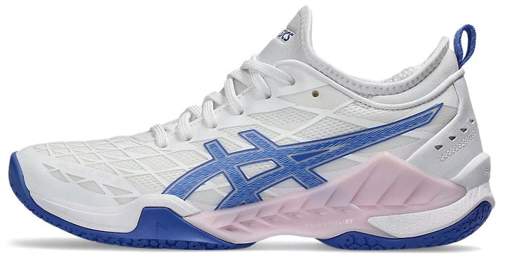 Asics Blast FF 3 Men's Court Shoe White/Sapphire Men's Court Shoes Asics