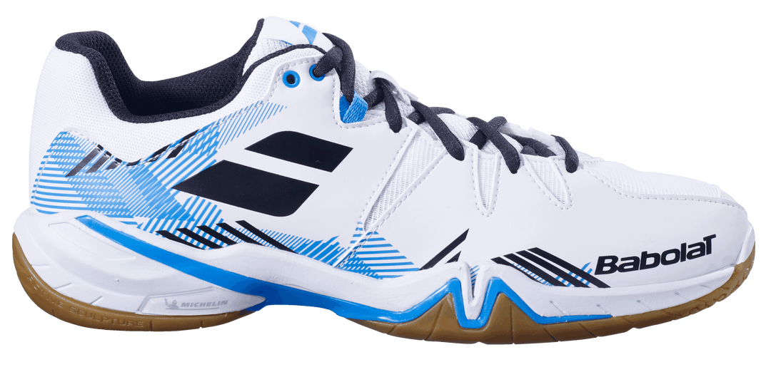 Babolat Shadow Spirit White/Black Men's Court Shoe Men's Court Shoes Babolat