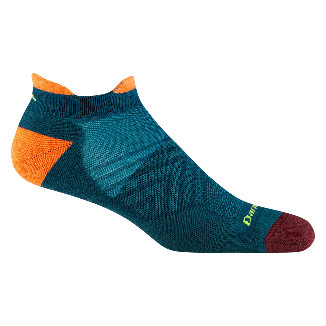 Darn Tough No Show Tab Sock Ultra-Lightweight with Cushion RUN 1039 Socks Darn Tough Medium (men 8-10) Dark Teal