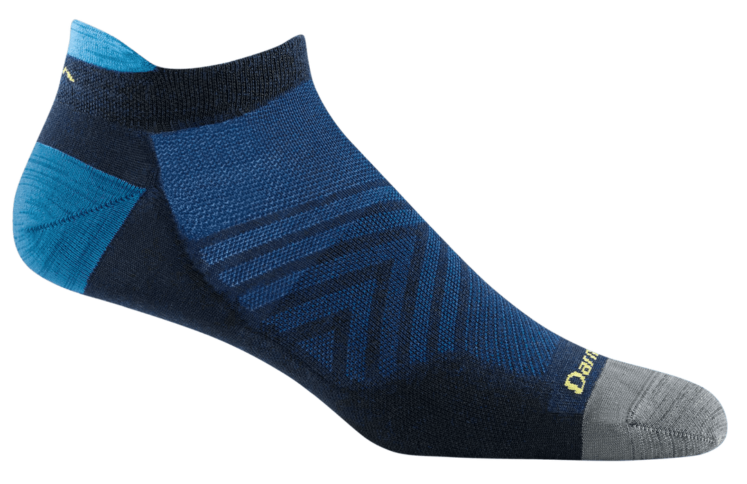 Darn Tough RUN No Show Tab Sock Ultra-Lightweight no cushion 1033 Socks Darn Tough Medium (8-10 men) Eclipse