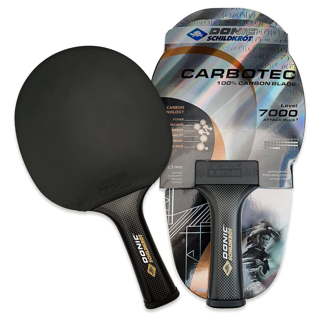 Donic Schildkrot Carbotec 7000 Table Tennis Paddle Ping-Pong-Racquets Donic