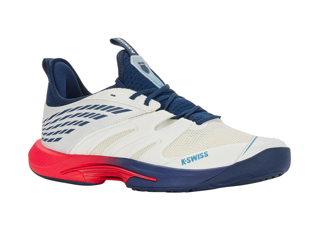 K-SWISS Speed Trac Men's Tennis Shoes BLANC/OPAL/LOLLIPOP Men's Tennis Shoes K-Swiss