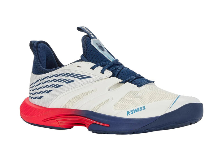 K-SWISS Speed Trac Men's Tennis Shoes BLANC/OPAL/LOLLIPOP Men's Tennis Shoes K-Swiss