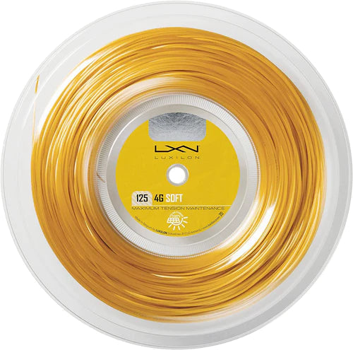 Luxilon 125 4G Soft Tennis 200M/660ft reel Tennis Strings Luxilon