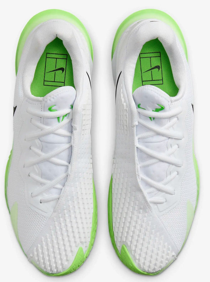 Nike Air Zoom Vapor Cage 4 RAFA Unisex Tennis Shoes White/Black-Action Green Men's Tennis Shoes Nike