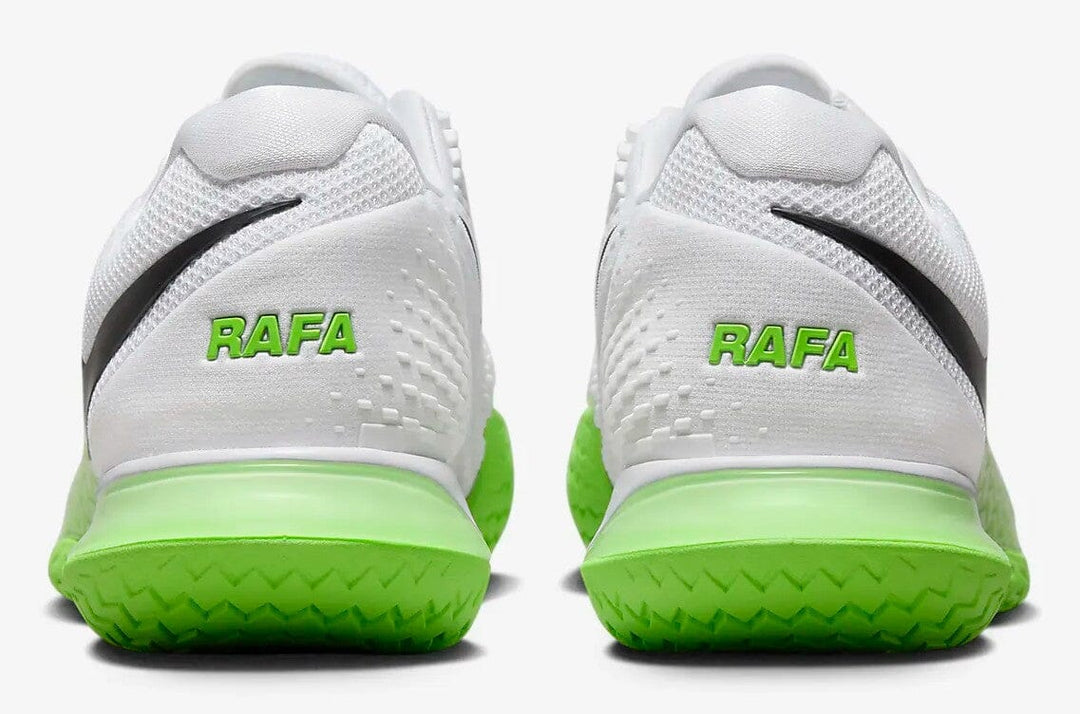 Nike Air Zoom Vapor Cage 4 RAFA Unisex Tennis Shoes White/Black-Action Green Men's Tennis Shoes Nike