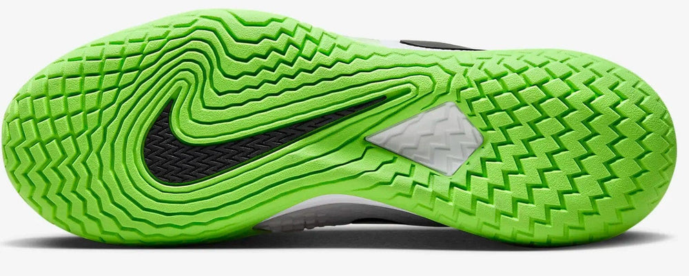 Nike Air Zoom Vapor Cage 4 RAFA Unisex Tennis Shoes White/Black-Action Green Men's Tennis Shoes Nike