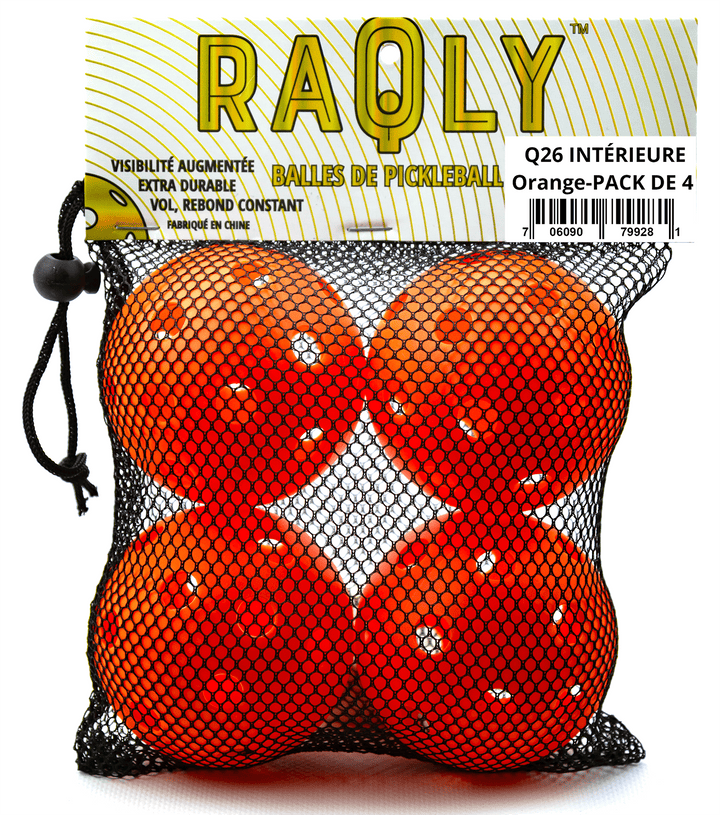 RAQLY Pickleball Q26 Indoor Ball Pickleball Balls RAQLY