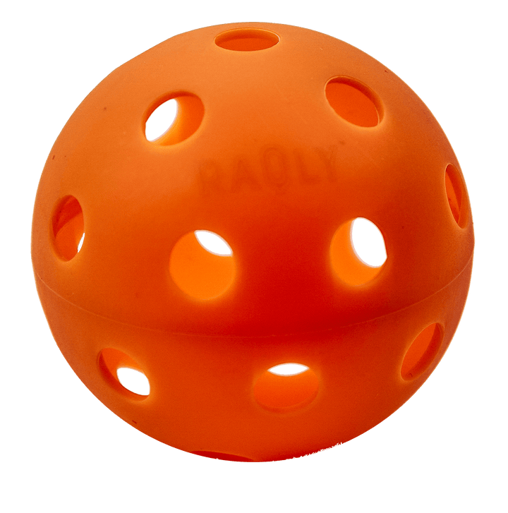 RAQLY Pickleball Q26 Indoor Ball Pickleball Balls RAQLY Orange One ball
