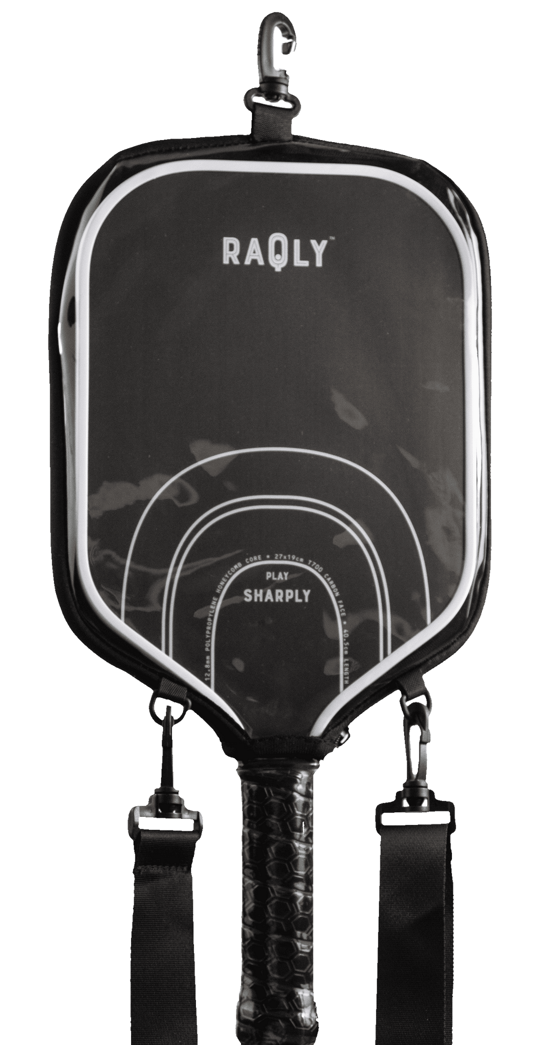 RAQLY Play Sharply Pickleball Paddle Pickleball Paddles RAQLY Medium (7.8-8.2oz) Yes