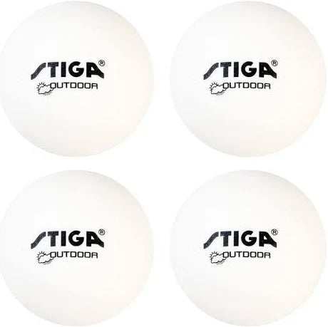 Stiga Outdoor Table Tennis Balls (pack of 4) Ping-pong balls Stiga