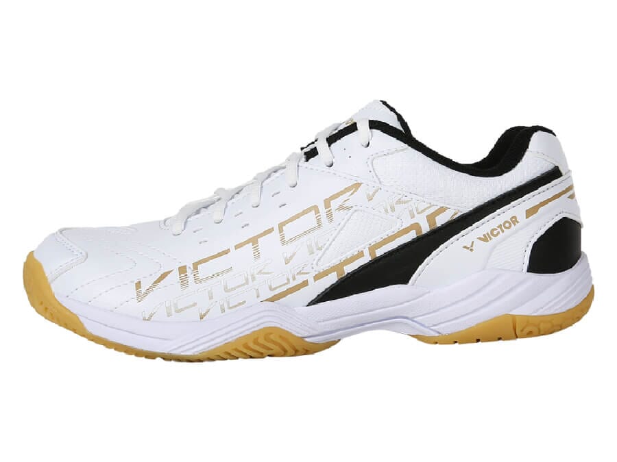 Victor A170 AC Court Shoes Bright White/Black Men's Court Shoes Victor 