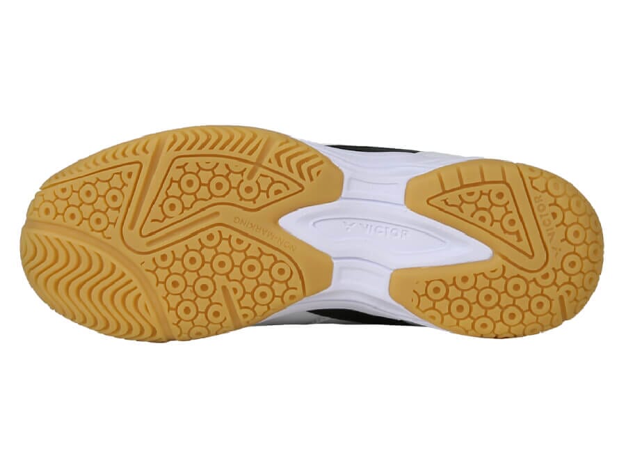 Victor A170 AC Court Shoes Bright White/Black Men's Court Shoes Victor