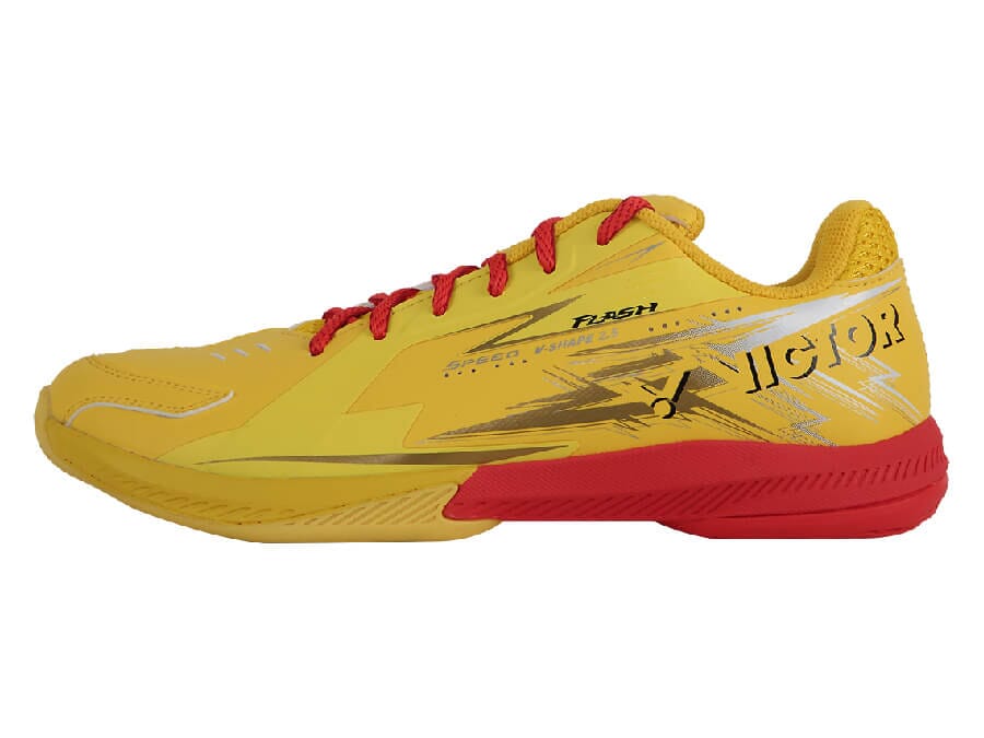 Victor Flash M Unisex Court Shoes Yellow Men's Court Shoes Victor