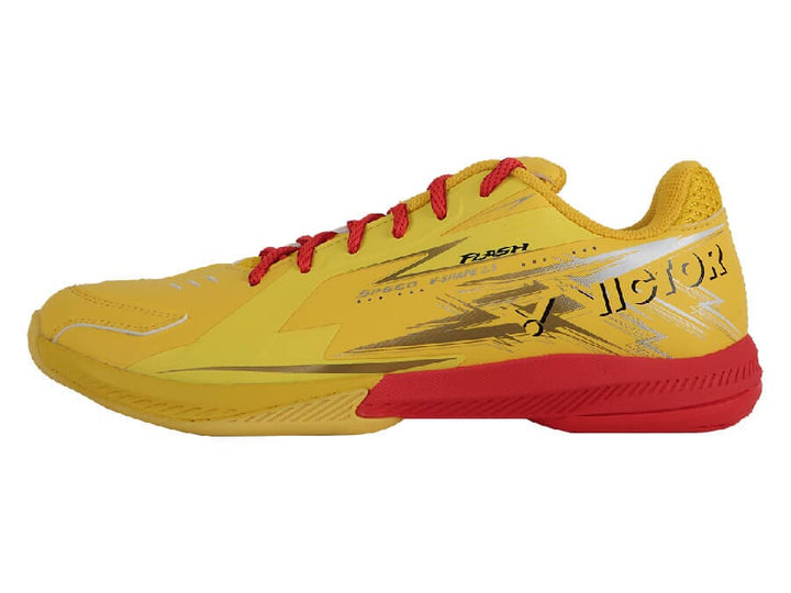 Victor Flash M Unisex Court Shoes Yellow Men's Court Shoes Victor